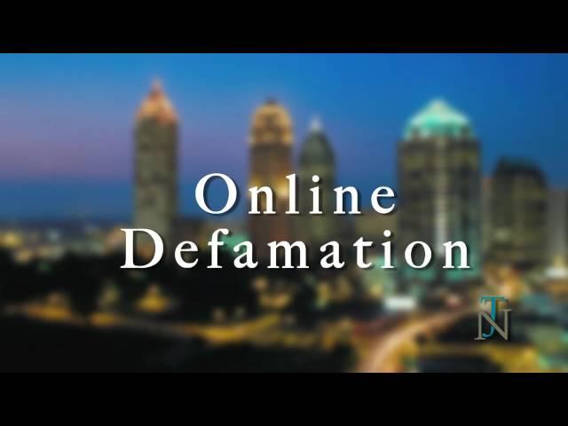 Online Defamation