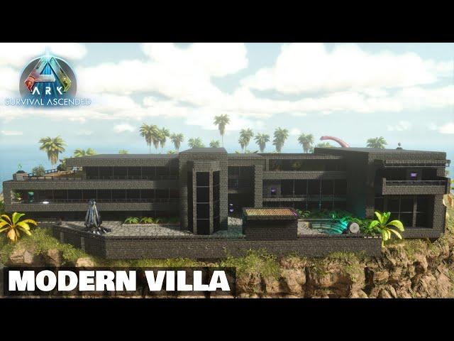 Ark Ascended Base Builds - Modern Villa - ASA