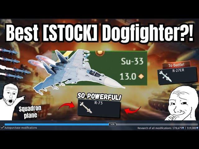 I Tried [STOCK] Su-33 and it's...(I lost 11k GE) | Top Tier WORST Nightmares Experience!