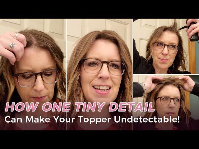 How One Tiny Detail Can Make Your Topper Undetectable! | Upgrade Courtney