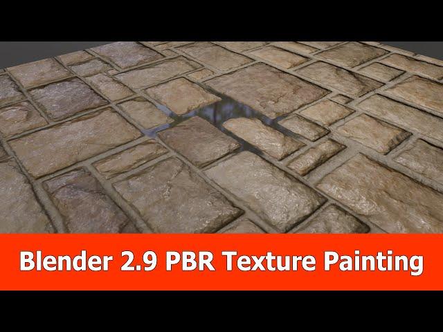 Blender 2.9 PBR Texture Painting Tutorial