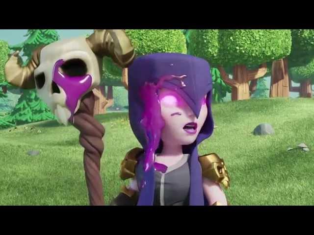 Clash of clans witch new HD trailer