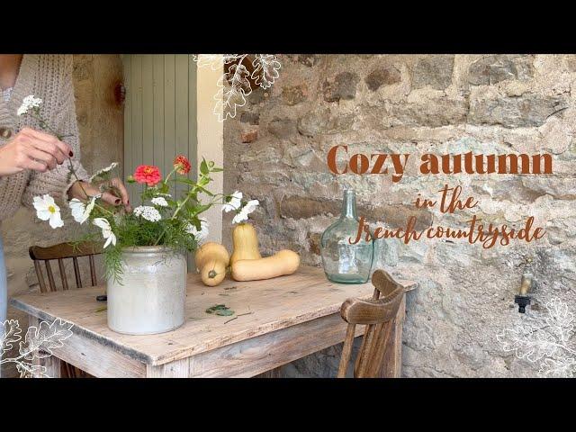 Cozy fall days with our family in the French countryside