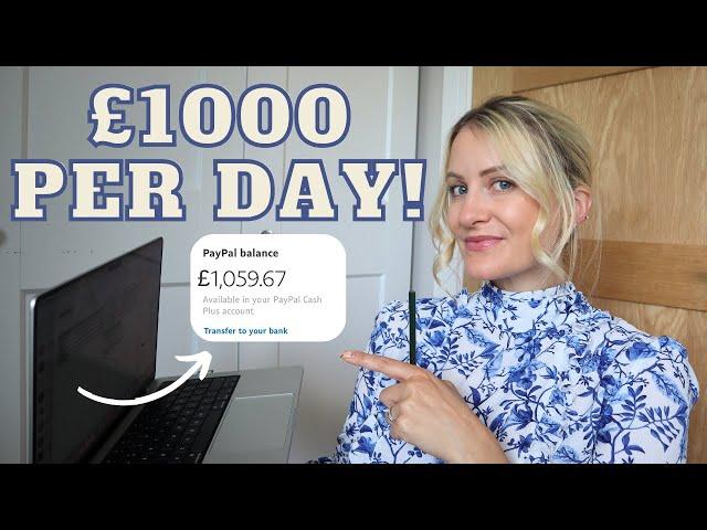 HOW TO MAKE £1000 TODAY! SIDE HUSTLES & PASSIVE INCOME IDEAS - 10 New Streams Of Income For 2024.