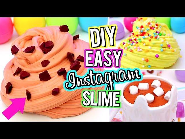 AMAZING DIY INSTAGRAM SLIME! Best Slime Recipes Ever! How To Make Slime!