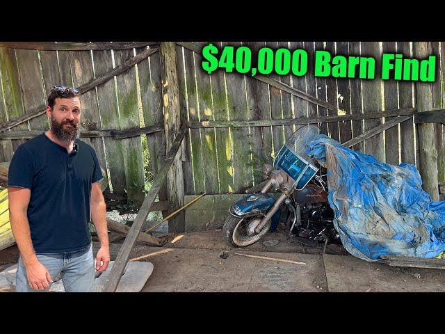 I Bought a 70 year old Harley BARN FIND. Will it Run?