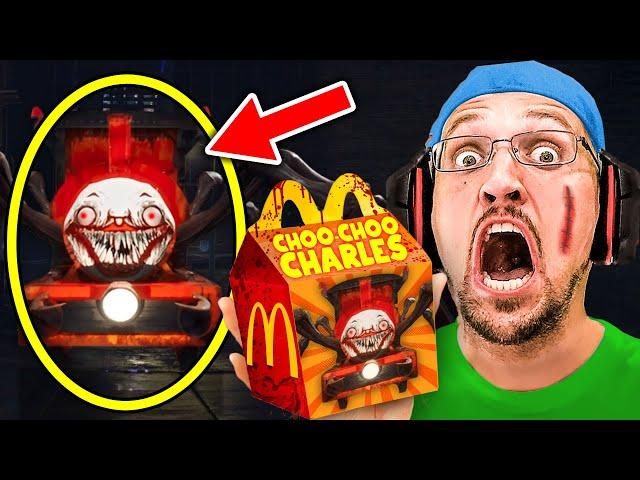 9 YouTubers Who Ordered CHOO-CHOO CHARLES.EXE HAPPY MEAL At 3AM! (FGTeeV, LankyBox & FV FAMILY)