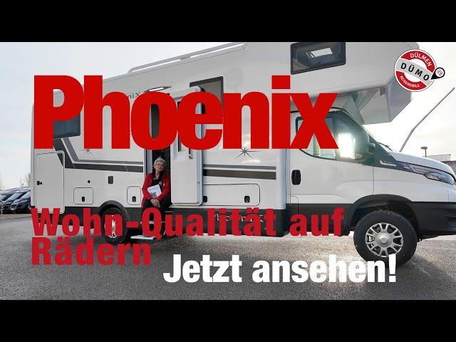 Luxus pur: Der Phoenix Maxi Alkoven A 8000 BMRSLG im exklusiven Rundgang | DümoTV