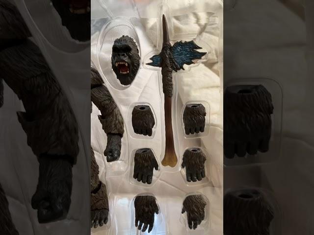 Godzilla vs Kong S.H MonsterArts Kong 2021 cost $94.99