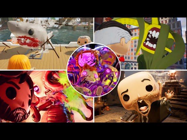 Funko Fusion - ALL Boss Fights including Cameos & Secrets + Cutscenes (PS5 4k)