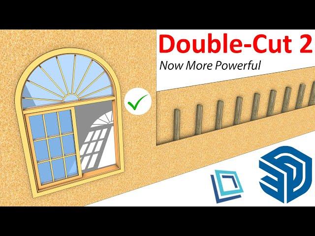 Powerful New Features of Double-Cut v2 - SketchUp Plugin