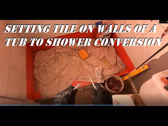 HOW TO SET TILES ON WALLS and NICHE