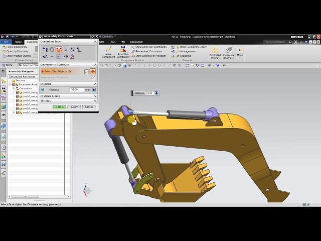 NX CAD Assembly : Multiple Assembly Arrangements in Assembly