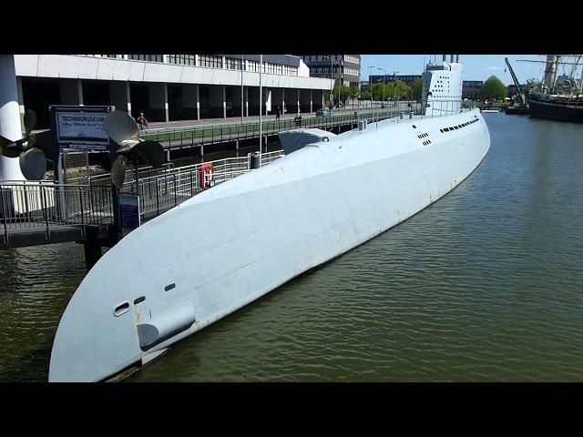 INSIDE THE GERMAN SUBMARINE  U 2540 - U-BOOT WILHELM BAUER