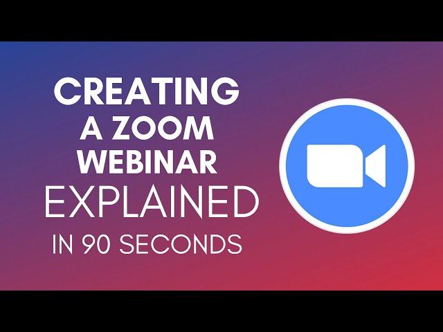 How To Create A Zoom Webinar In 2024?