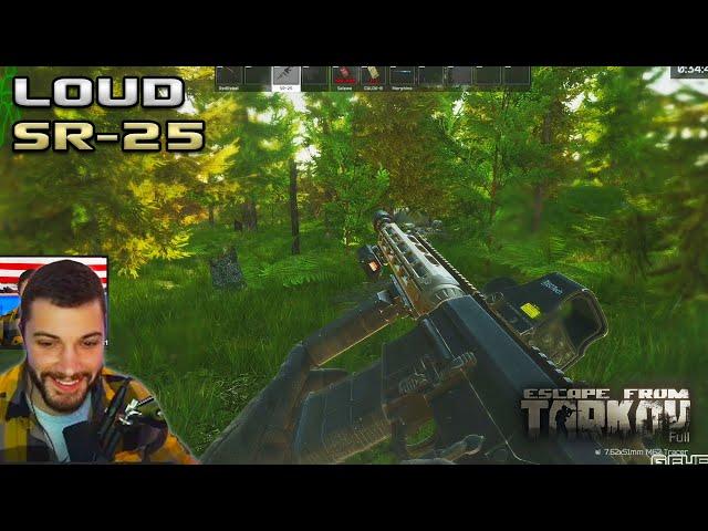 This SR-25 Is LOUD - Full Raid - Escape From Tarkov