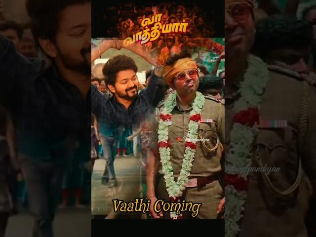 Vaa Vaathiyaar Teaser | Karthi, Krithi Shetty | Santhosh Narayanan | Nalan Kumarasamy #trending