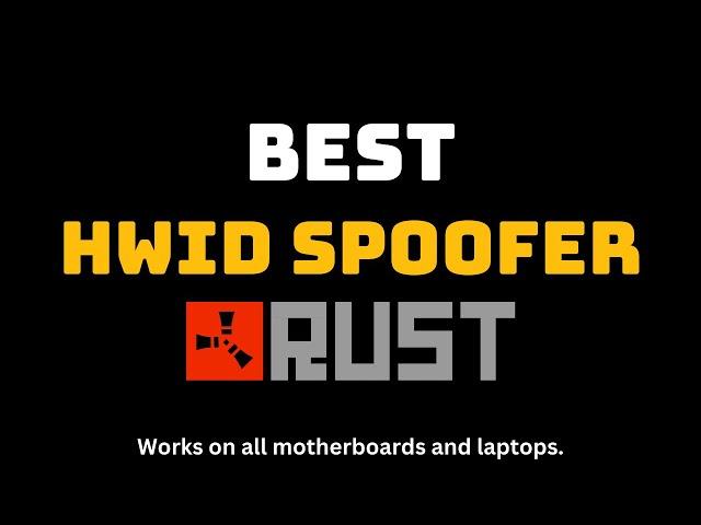 Rust HWID Spoofer - How to get unbanned - Fix HWID Ban