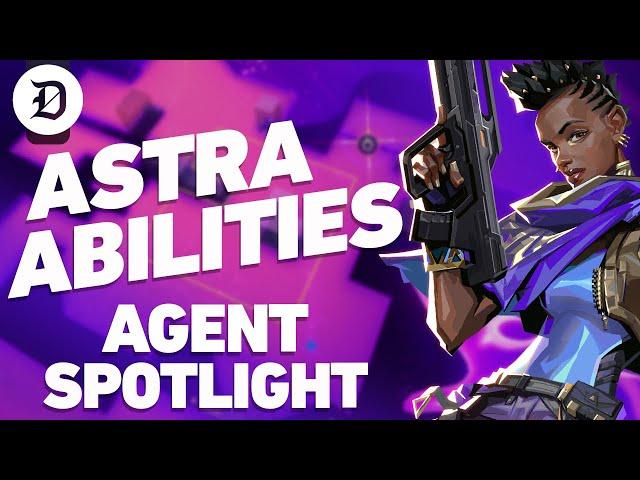 VALORANT New Agent ASTRA - IS ASTRA BROKEN?! - ALL Abilities Explained -