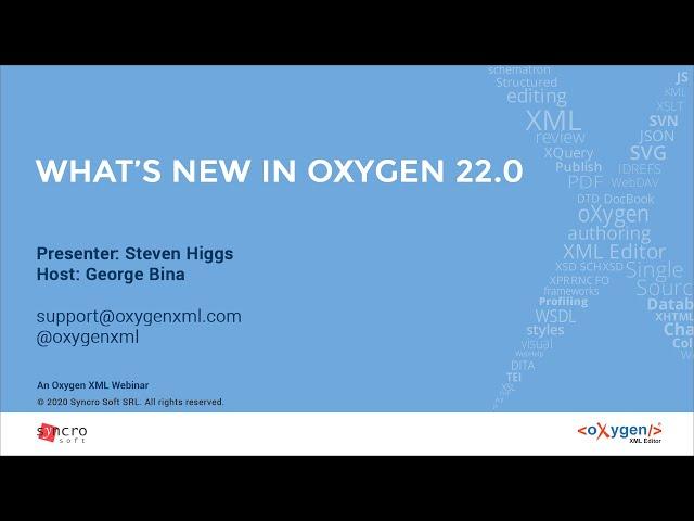 Webinar: What's New in Oxygen 22.0