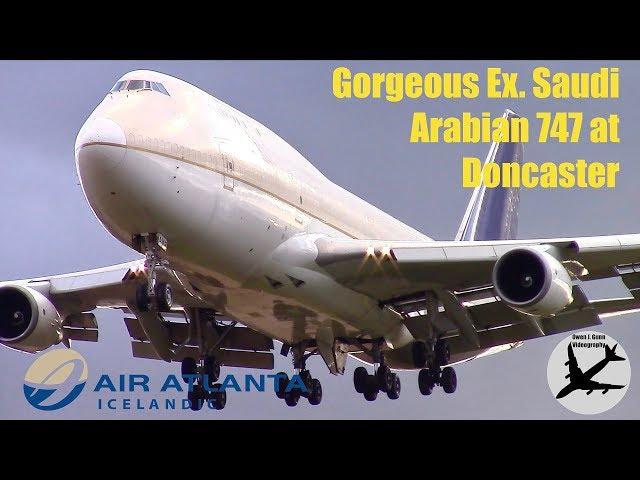 Gorgeous Air Atlanta Icelandic ex. Saudi Arabian Cargo Boeing 747 at Doncaster | 05/11/17