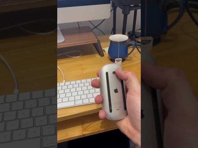 How to connect a Magic Mouse to an iMac using the Magic Keyboard