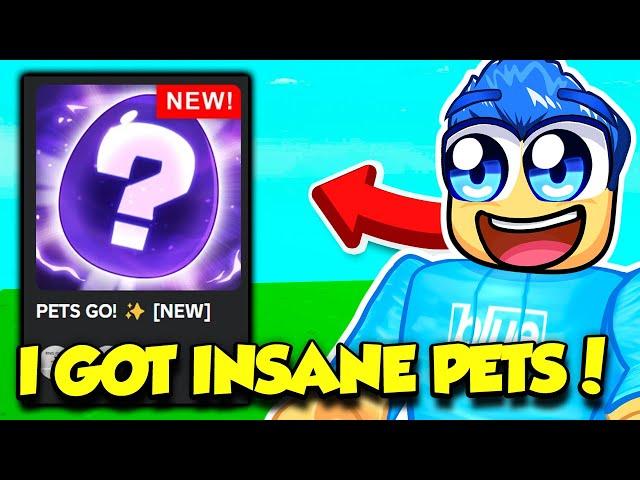 The New PET SIMULATOR Game PETS GO Is AMAZING AND I GOT INSANE PETS!