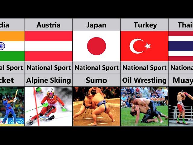 National Sport From Different Countries