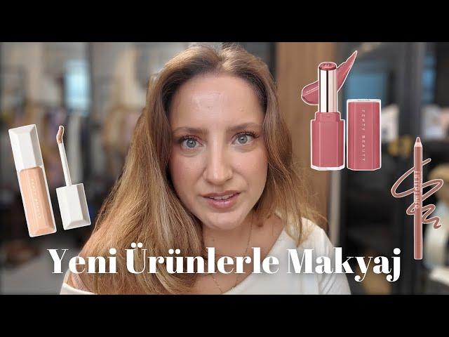 YENİ ÜRÜNLERLE MAKYAJ Fenty Beauty, Maybelline, Revoulution Pro