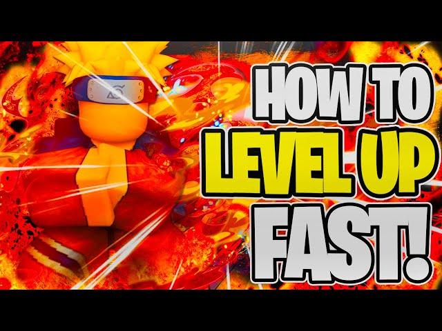 How To LEVEL UP & Get SPINS/RYO FAST In SHINOBI LIFE 2! (BEST METHOD!)