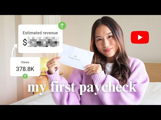 How Much YouTube Paid Me as a Small YouTuber | analytics & monetization journey