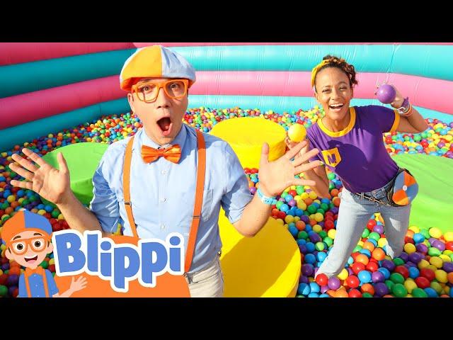 Jump In The Ball Pit - Blippi Songs  | Blippi's big 10! | Educational Videos for Kids