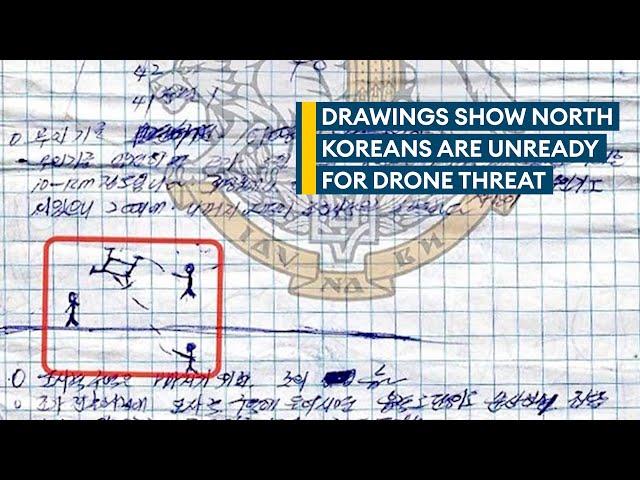 Notes found on dead North Koreans expose poor training in dealing with drones