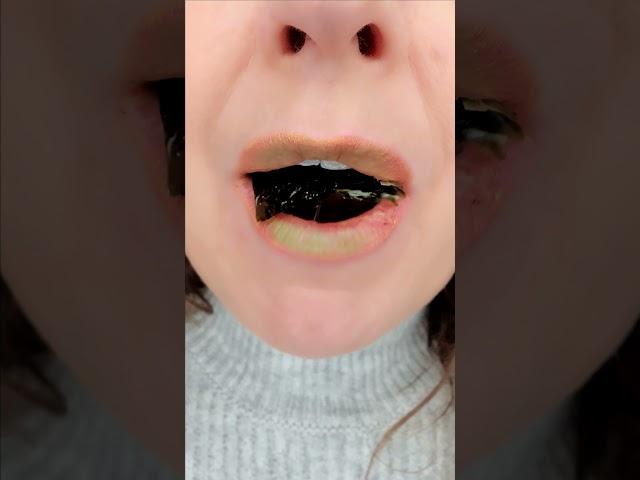ASMR Satisfying Lips Funny Fails/Bloopers Mukbang #shorts