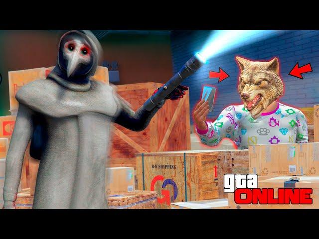 EXTREME CLEANING FROM PLAGUE DOCTOR SCP 049 CHALLENGE IN GTA 5 ONLINE