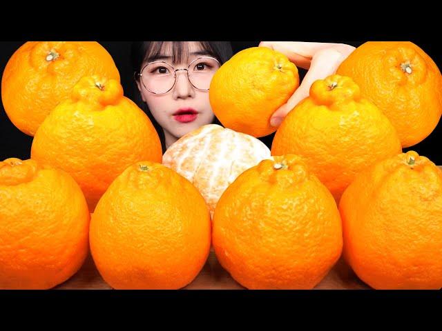 과즙가득 상큼한 한라봉 먹방 Hallabong Fruit Mukbang Asmr