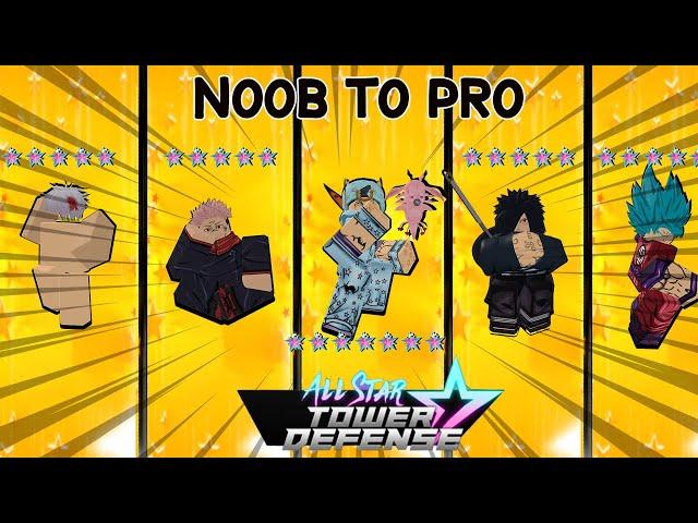 ASTD (All Star Tower Defense) Noob To Pro | Speedruning EVOLVING 7 STAR