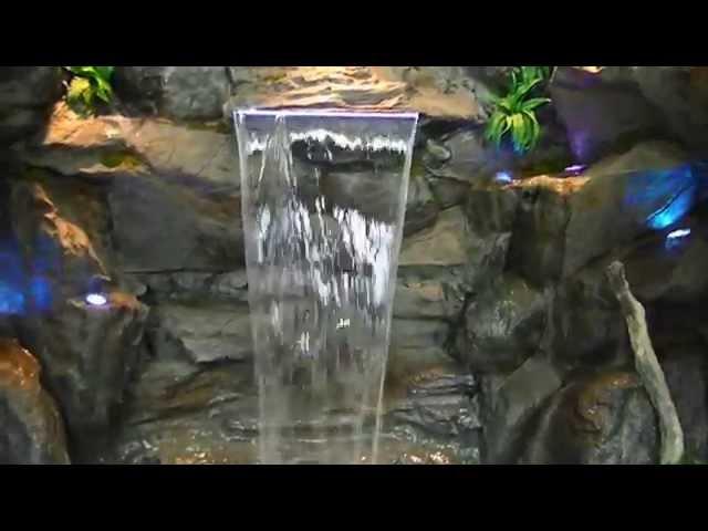 Custom Rock Waterfalls - Vancouver/Surrey info@waterfallnow.com