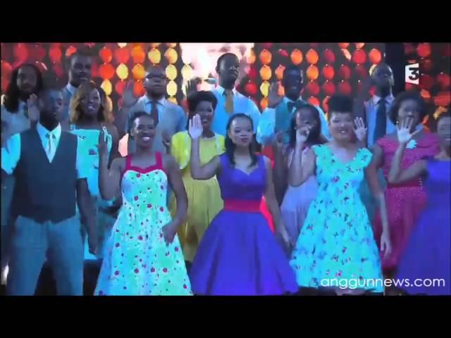 Anggun singing You Can't Hurry Love from The Supremes