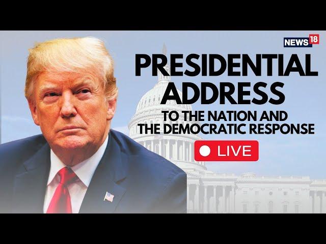 LIVE: President Trump Address Joint Session Of Congress | US Congress LIVE | Trump Speech | N18G