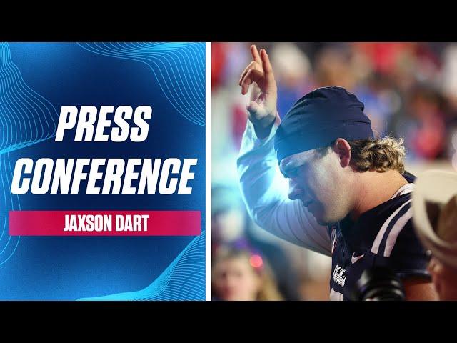 PRESSER | Jaxson Dart - Egg Bowl Postgame (11-29-24)