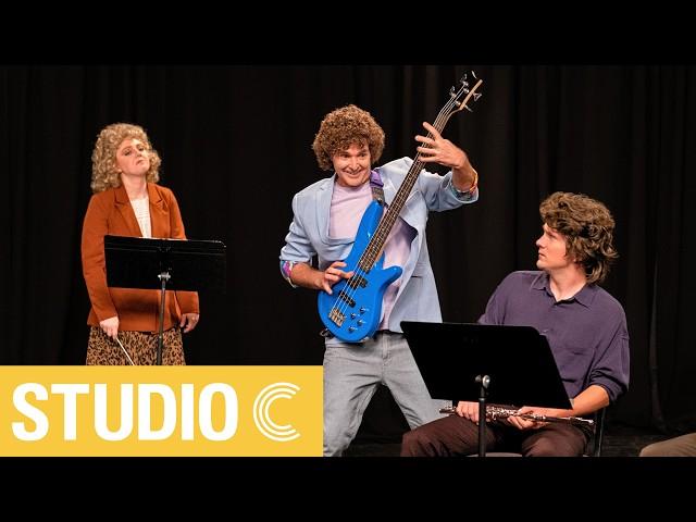 Seinfeld Bass Player (ft. Will Forte) - Studio C