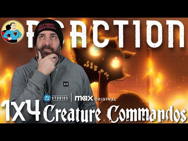 Creature Commandos 1x4 Reaction | "Chasing Squirrels"