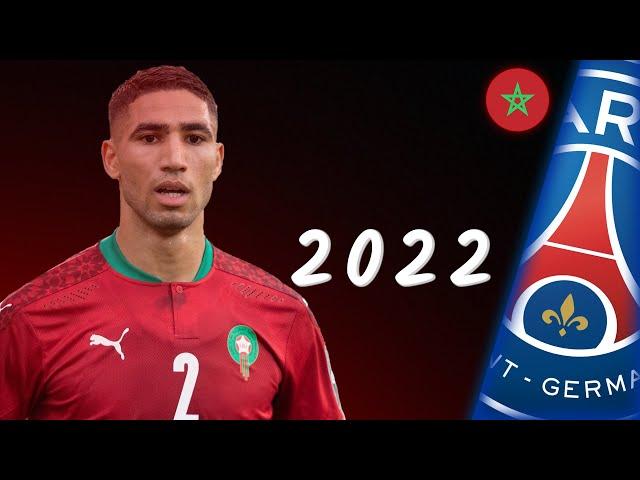 Achraf Hakimi 2022 ● The Lion ● Crazy Speed , Skills Show & Goals | FHD