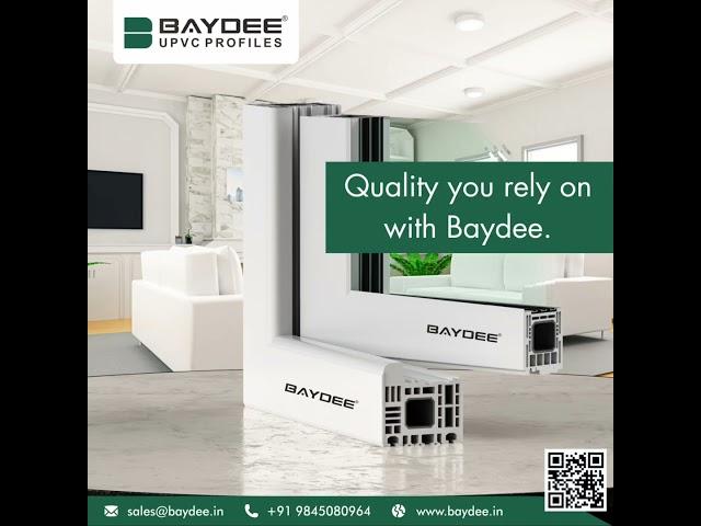 High Quality uPVC Profiles | Premium uPVC windows & Doors | BAYDEE | Watch Now #upvcprofile #home