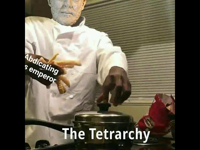 The Collapse of the Tetrarchy in a Nutshell