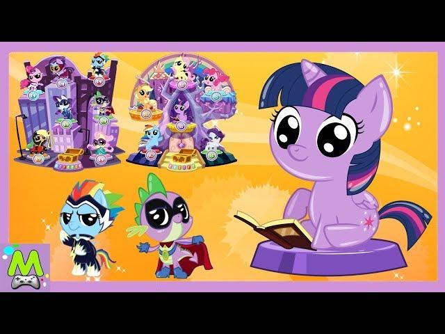 My Little Pony: Мини-Пони.Чемпионат в Школе Дружбы.Вся Коллекция Пони Открыта.Мультик Игра