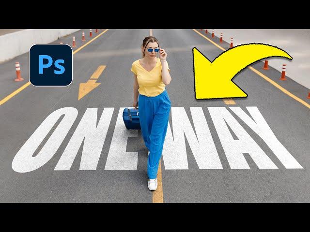 Perspective Text Effect in Photoshop (Fast & Easy)