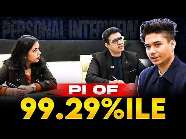 Personal Interview of Shatadroo Dutta | 99.29 Percentiler | CAT 2024 Preparation