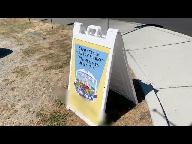 Plasticade Signicade Portable Storable Folding Heavy Duty Plastic A Frame